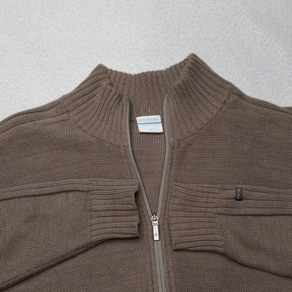 Columbia full-zip sweater men's size large - Picture 10 of 10